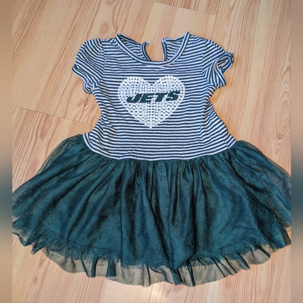 Baby Girl JETS NFL Tulle Dress